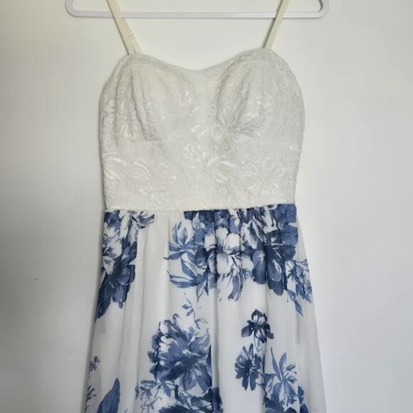AUW Dresses & Skirts - Blue Floral Sundress